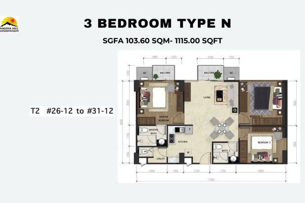 New Launching Nagoya Hill Condominium