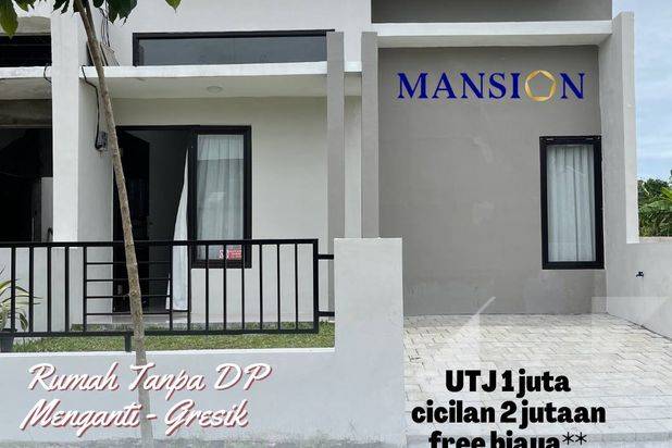 RUMAH MODERN CICILAN 2 JUTAAN DEKAT SURABAYA