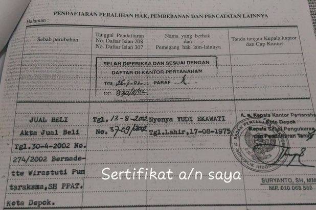 Dijual Rumah Lokasi Strategis di Sawangan Depok