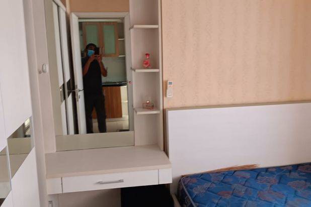 Disewa apartemen green pramuka 2 bedroom full furnish tower chrysant include maintance