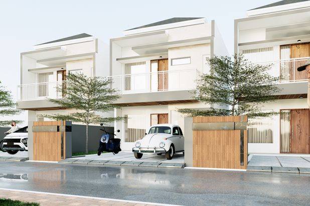 PROMO TERBATAS ! Rumah 2 Lantai di Cibiru Harga Mulai 599 juta all in free 10 item furnished