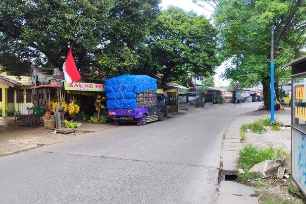 Tanah SHM Tepi Jalan Area Beji Depok 7 Menit Pasar Kemiri