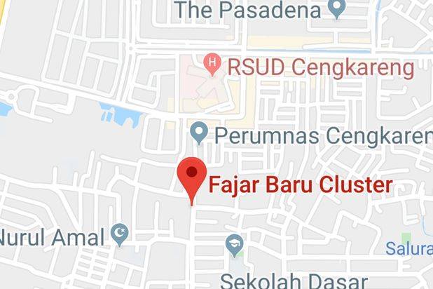 rumah disewa/dikontrak di cengkareng fajar baru strategis