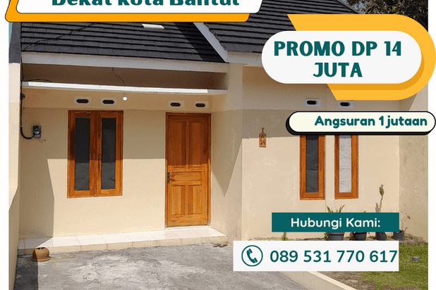 RUMAH MURAH DP 12JUTA ANGSURAN 1 JUTAAN
