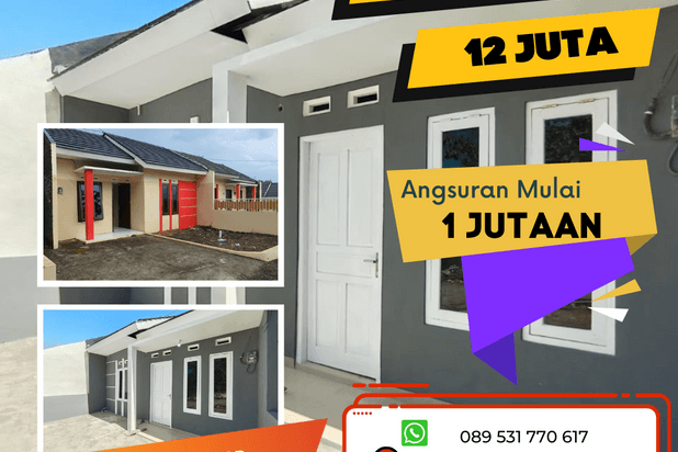 perumahan MURAH DP 12 JUTA, ANGSURAN 1 JUTAAN