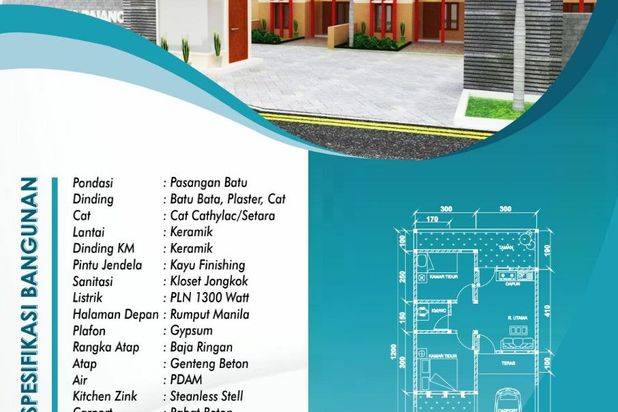 perumahan MURAH DP 12 JUTA, ANGSURAN 1 JUTAAN