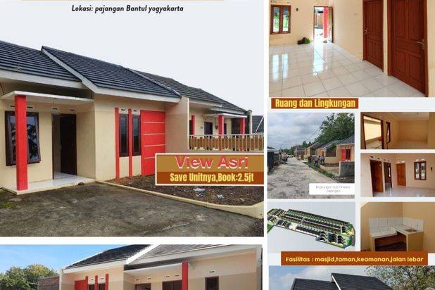 RUMAH DP 10 JUTA, DEKAT KOTA, ANGSURAN 1 JUTAAN