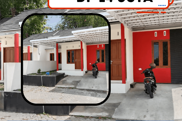 rumah dekat KAMPUS UMY, DP 14 JUTA, ANGSURAN 1 JUTAAN