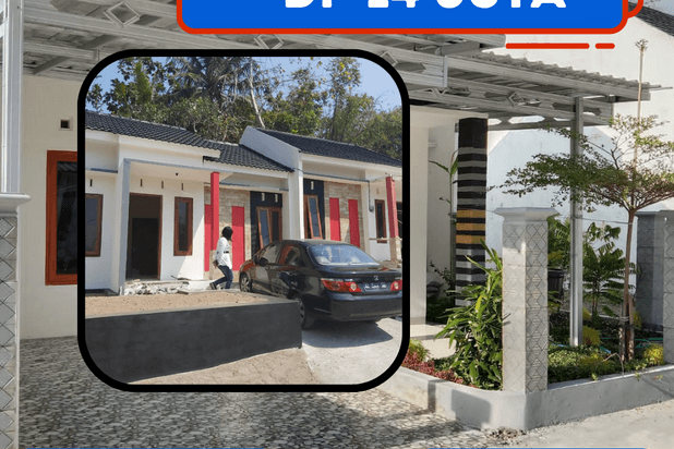 promo rumah JOGJA, DP 14 JUTA, ANGSURAN 1 JUTAAN