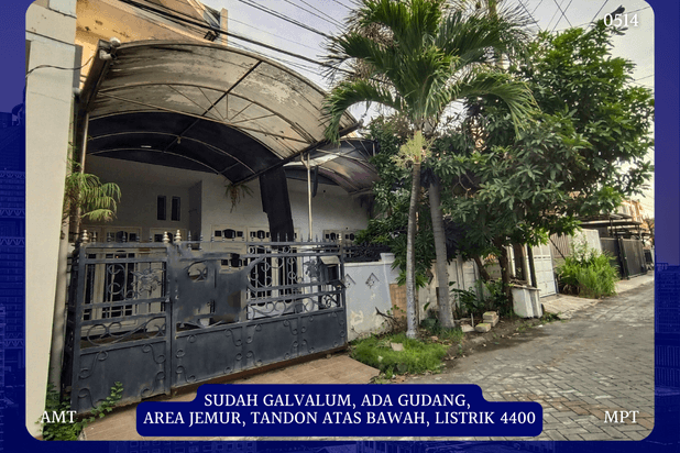 Dijual Rumah Nirwana Rungkut Surabaya SHM dkt Baruk MERR Pandugo