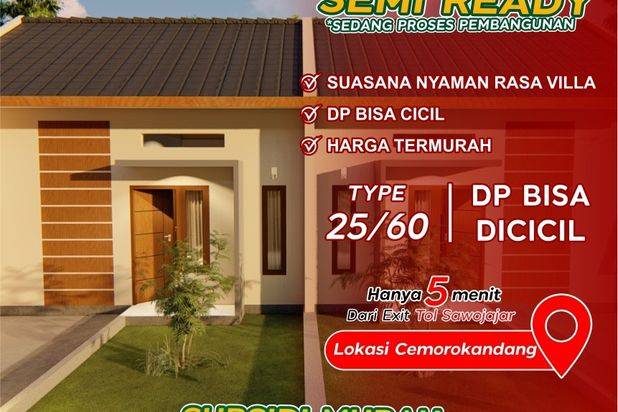 Rumah Huni Subsidi di Malang Hadir rumah huni inden dg harga murah meriah