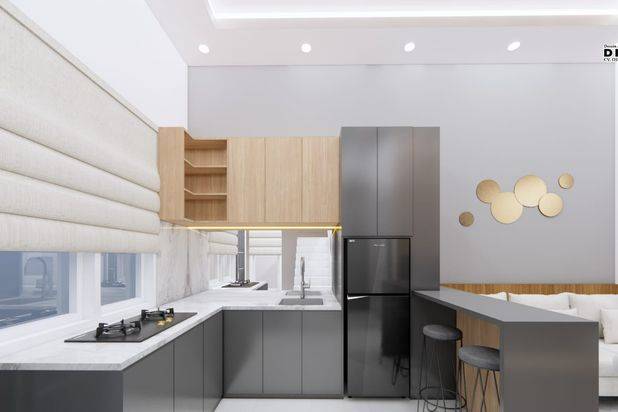 rumah hunian desain villa