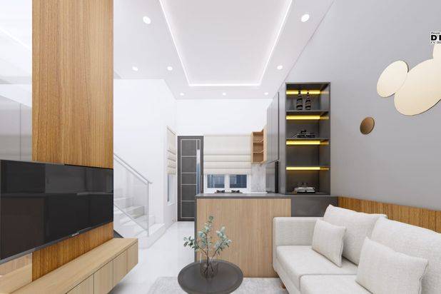 rumah hunian desain villa