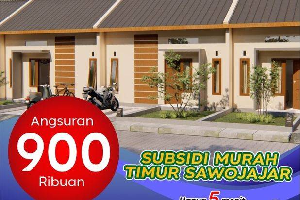 rumah sibsidi murah dekat sawojajar