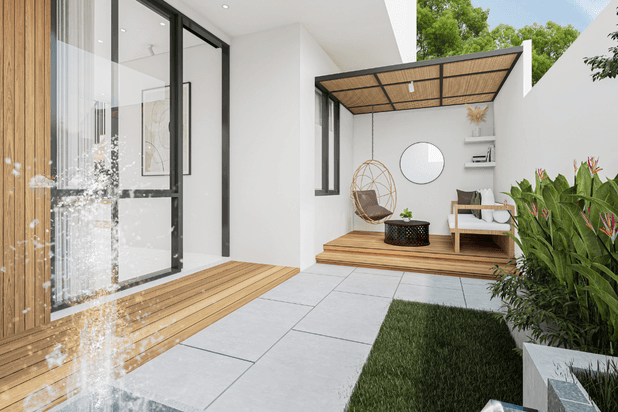 Rumah Mewah 2 lantai di Batam Center