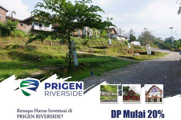 Tanah Kavling Murah di Prigen Riverside View Alam Pasuruan