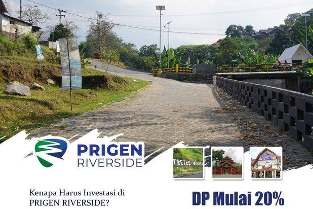 Tanah Kavling Murah di Prigen Riverside View Alam Pasuruan