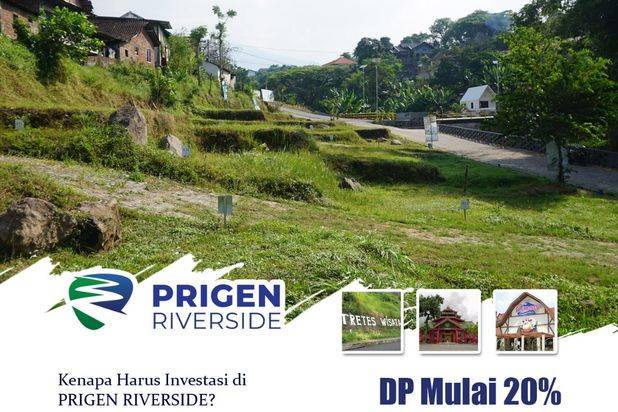 Tanah Kavling Murah di Prigen Riverside View Alam Pasuruan