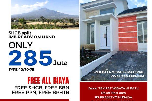 Rumah Termurah Konsep Villa View Alam Di Griya Tama Karangploso