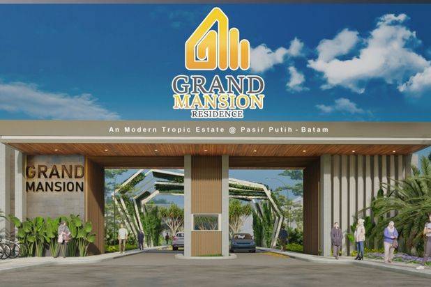 dijual rumah 2 lantai grand mansion pasir putih harga perdana