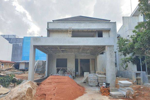 dijual rumah beverly park full furnish dkt purimas orchard park kda