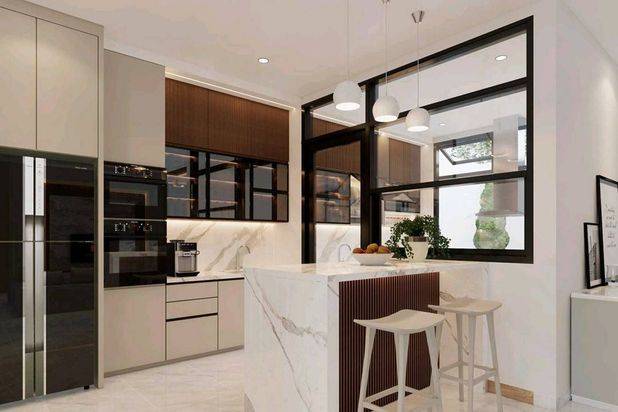 dijual rumah beverly park full furnish dkt purimas orchard park kda