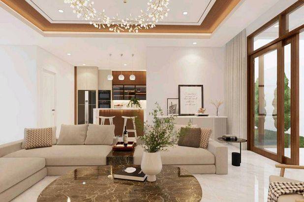 dijual rumah beverly park full furnish dkt purimas orchard park kda