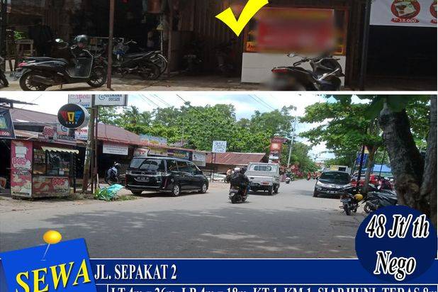 Ruko Bisnis Strategis Jl. Sepakat 2, Pontianak, Kalimantan Barat