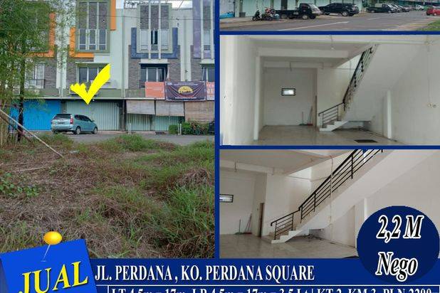 Ruko Bisnis, Jl. Perdana, Pontianak, Kalimantan Barat