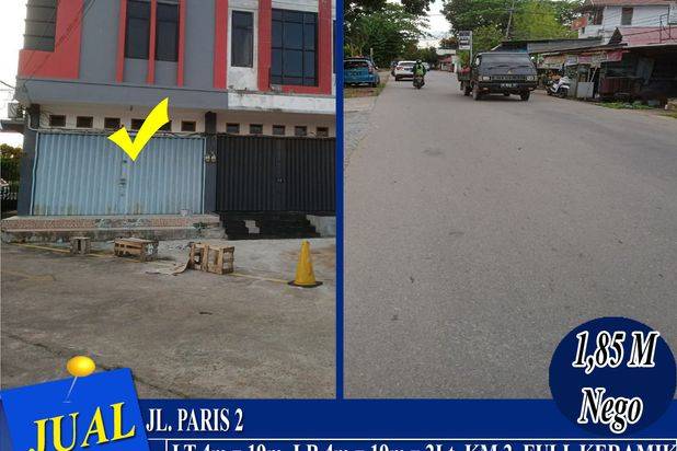 Ruko Usaha Jl. Paris 2, Pontianak, Kalimantan Barat