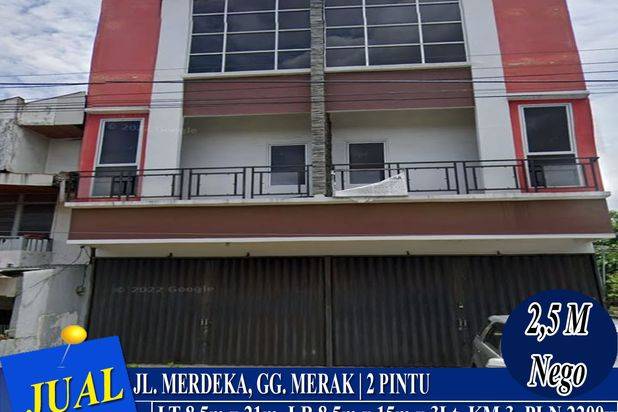 Ruko 2 Pintu, Jl. Merdeka, Gg. Merak, Pontianak, Kalimantan Barat