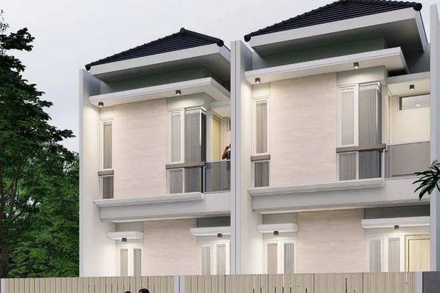 NEW Minimalis 2 Lantai ROW Jalan Kembar Rungkut Menanggal