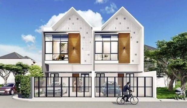 NEW Gading Pantai 2 Lantai Konsep Scandinavian, 450 meter ke Raya Kenjeran