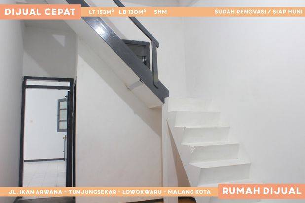 Dijual Cepat Rumah Siap Huni Lowokwaru Malang, Dekat Cafe Sudimoro