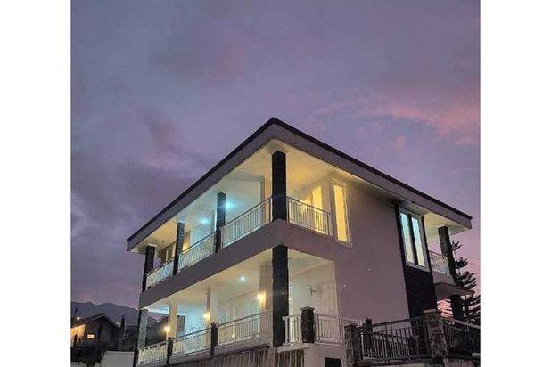 Disewakan Villa Boston di Puncak dengan Mountain View PR1962