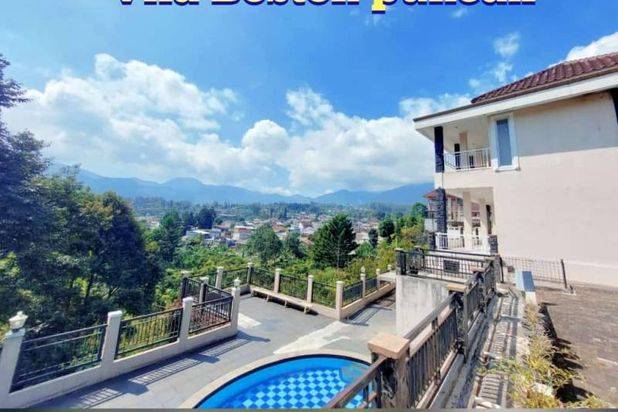 Disewakan Villa Boston di Puncak dengan Mountain View PR1962