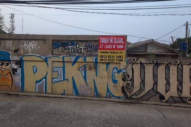 Dijual Tanah Seluas 2485 m2 di Jatibening, Pondok Gede