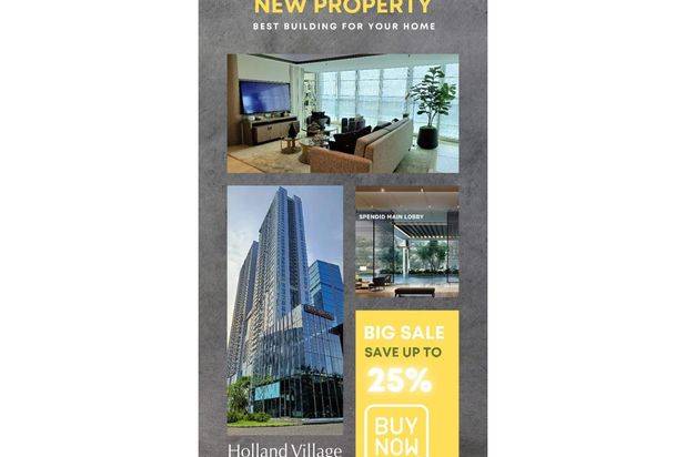 Apartemen Holland Village Siap Huni MD948