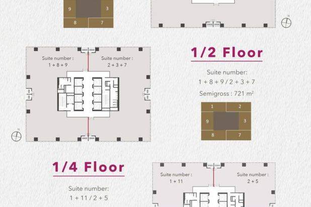 Office Tower Holland Village Siap Pakai MD949