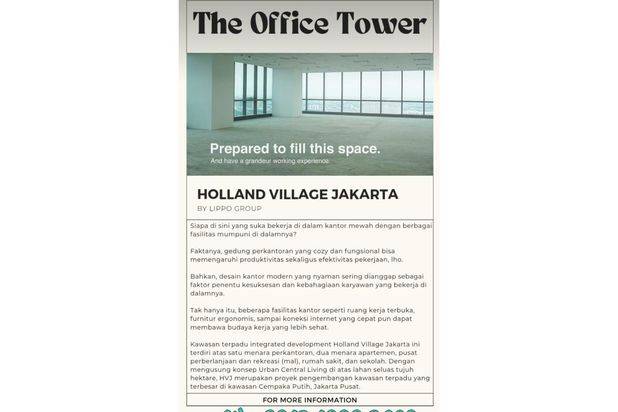 Office Tower Holland Village Siap Pakai MD949