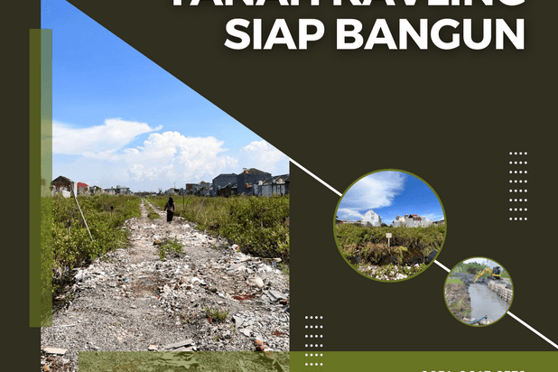 tanah kavling siap bangun dengan lokasi yang strategis