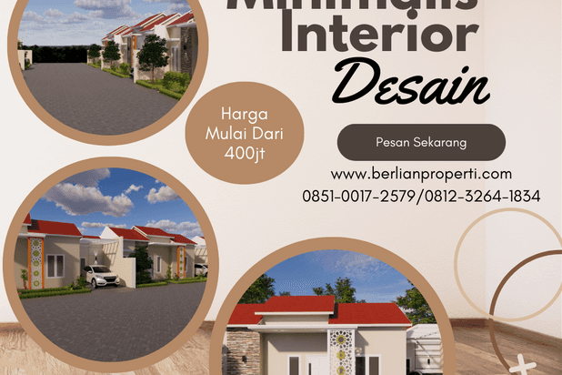 perumahan siap huni berada dilokasi yang strategis dan area dilengkapi cctv keamanan