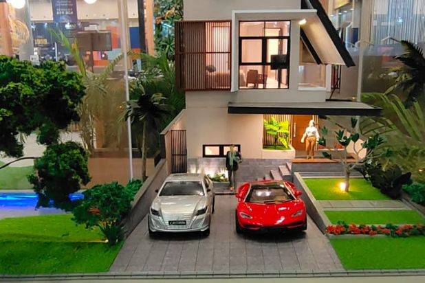 Villa baru 3 Lantai Free Furnish dan Pool Lokasi dekat canggu bali