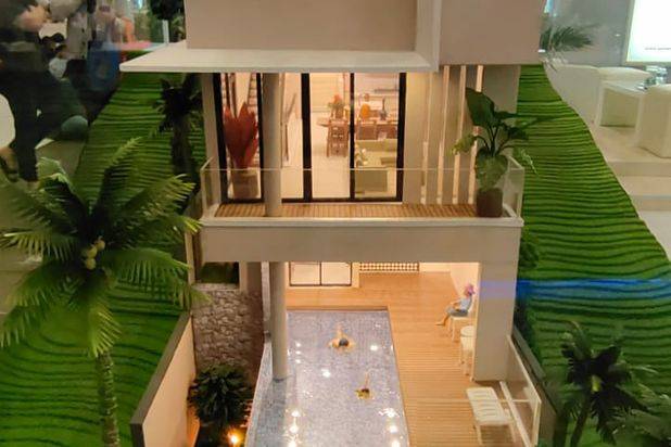 Villa baru 3 Lantai Free Furnish dan Pool Lokasi dekat canggu bali