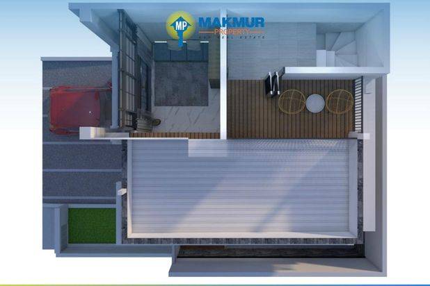Rumah Villa Modern Private Pool Strategis View Pegunungan di Malang