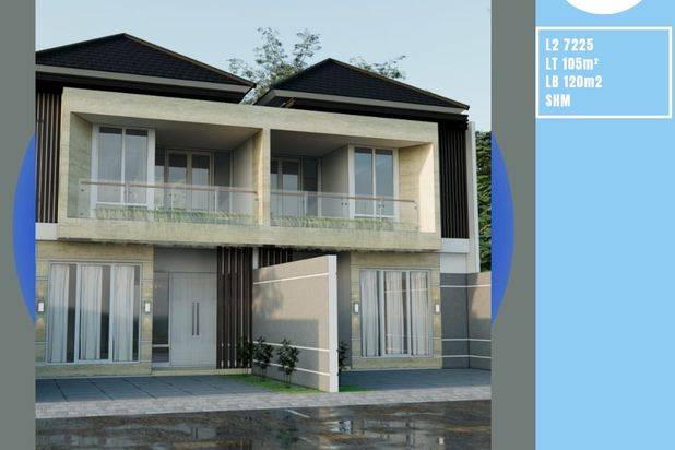 Rumah 2 Lantai Bagus Strategis di Blimbing Malang