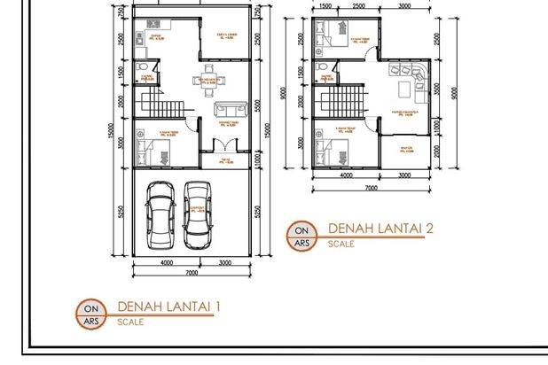Rumah 2 Lantai Bagus Strategis di Blimbing Malang