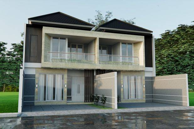 Rumah 2 Lantai Bagus Strategis di Blimbing Malang