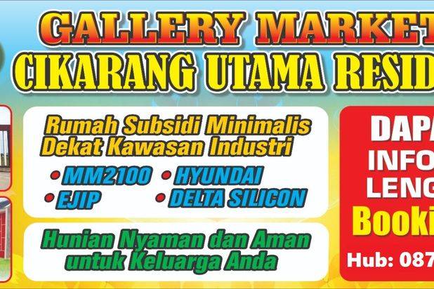 Cikarang Utama Residence2 Hunian dekat Kawasan Indsutri MM2100.