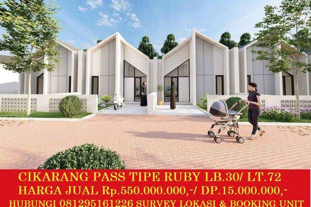 Cikarang Pass Type Rubby Rumah Idaman Keluarga Dekat EJIP,
